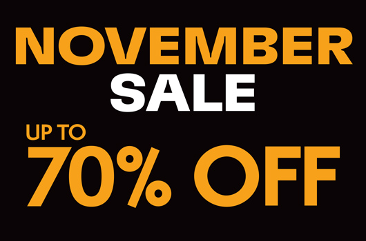 NOVEMBER SALE