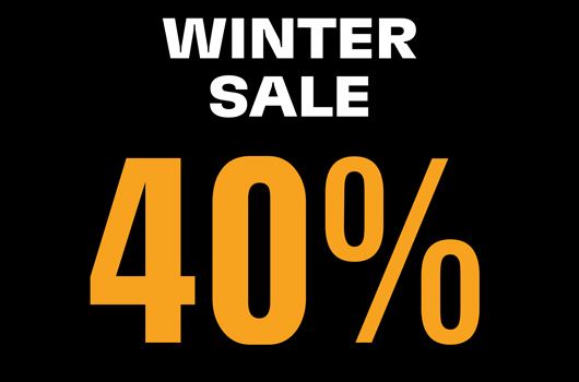 WINTER SALE 40% OFF