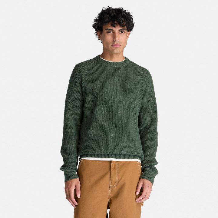 סריג לגברים Cotton Crewneck