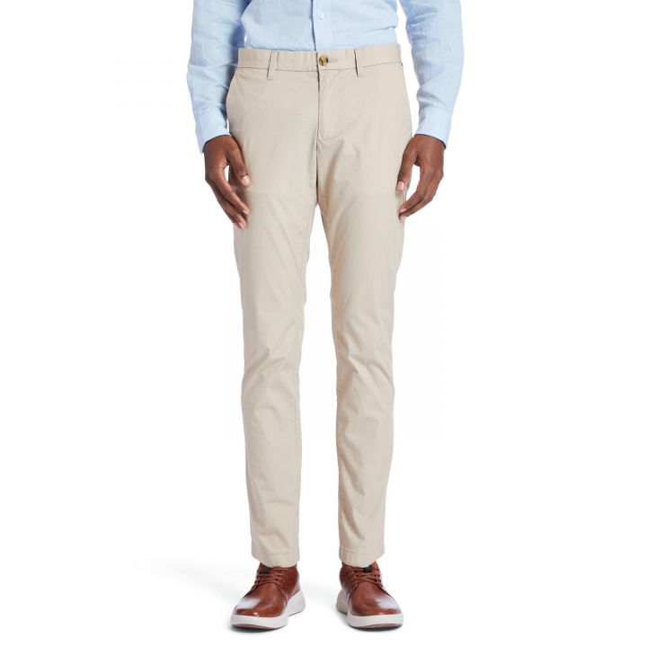 מכנסי צ’ינו  SLIM FIT מבד סטרצ’