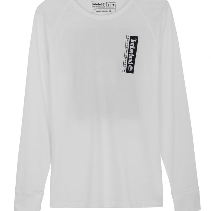 טי שירט עם הדפס גרפי בגב