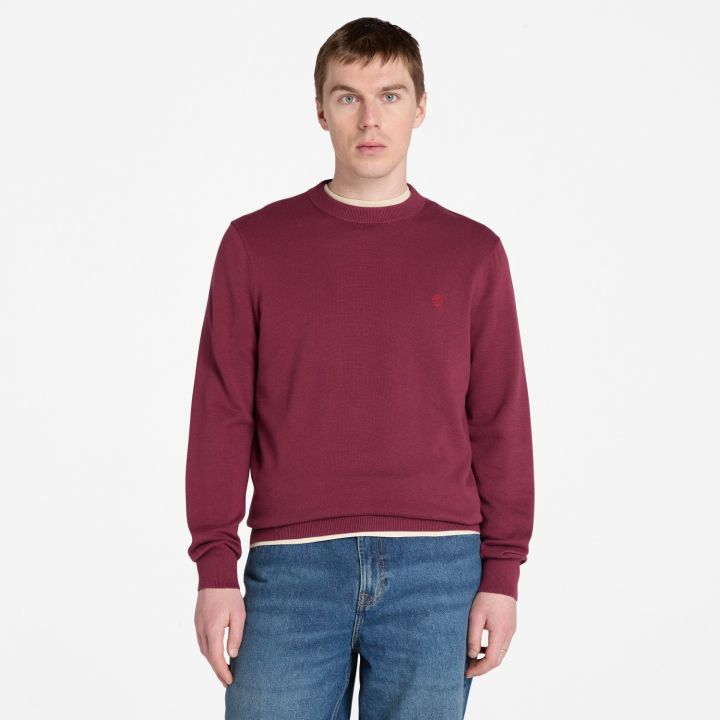 סריג עם פתח צוואר עגול