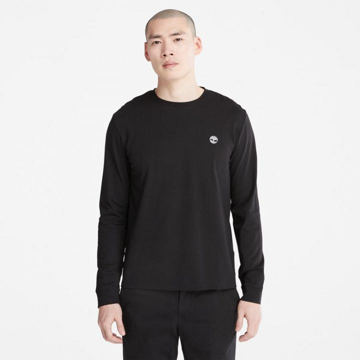 טי שירט SLIM FIT עם רקמת לוגו
