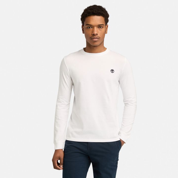 טי שירט SLIM FIT עם רקמת לוגו