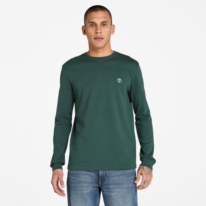 טי שירט SLIM FIT עם רקמת לוגו