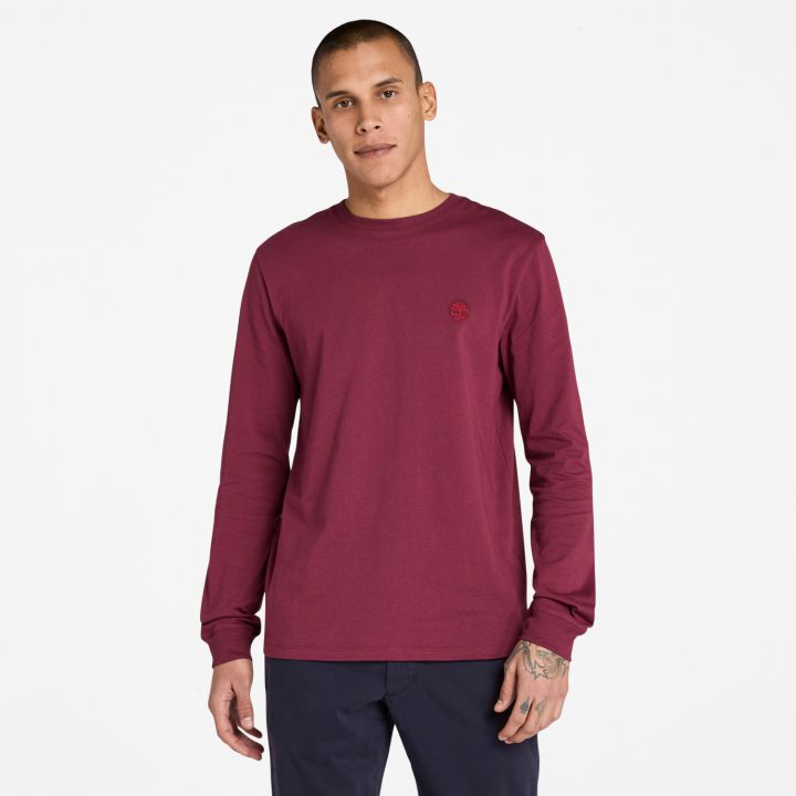טי שירט SLIM FIT עם רקמת לוגו