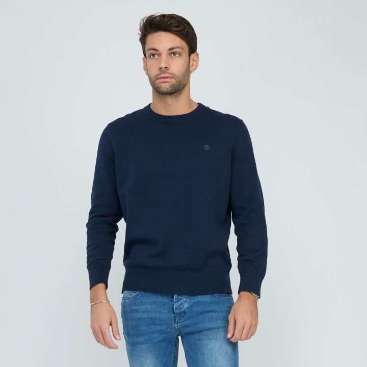 סריג Timberland לגברים עם לוגו רקום