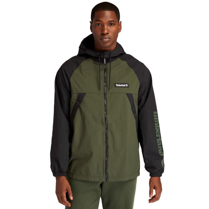 מעיל רוח עם רוכסן מלא