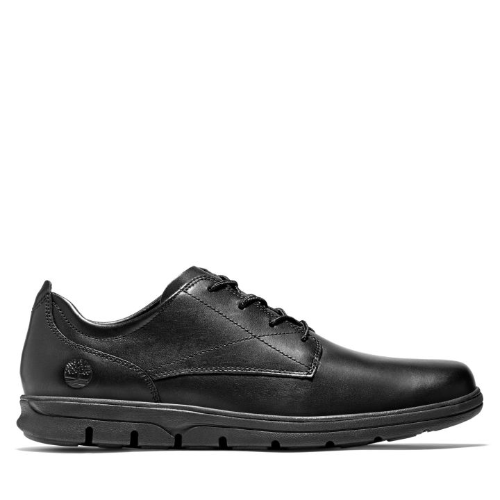 נעלי עור לגבר אוקספורד BRADSTREET - צבע שחור