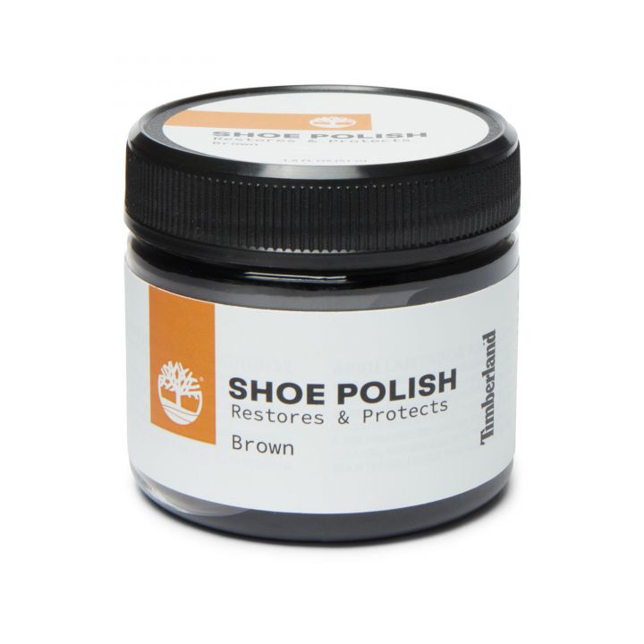 פוליש לנעליים בצבע חום