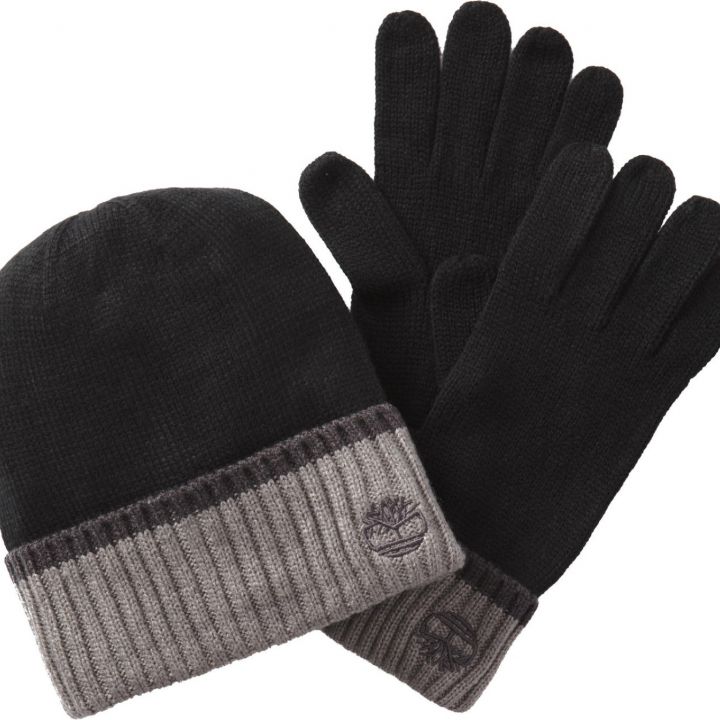 סט כובע וכפפות טימברלנד