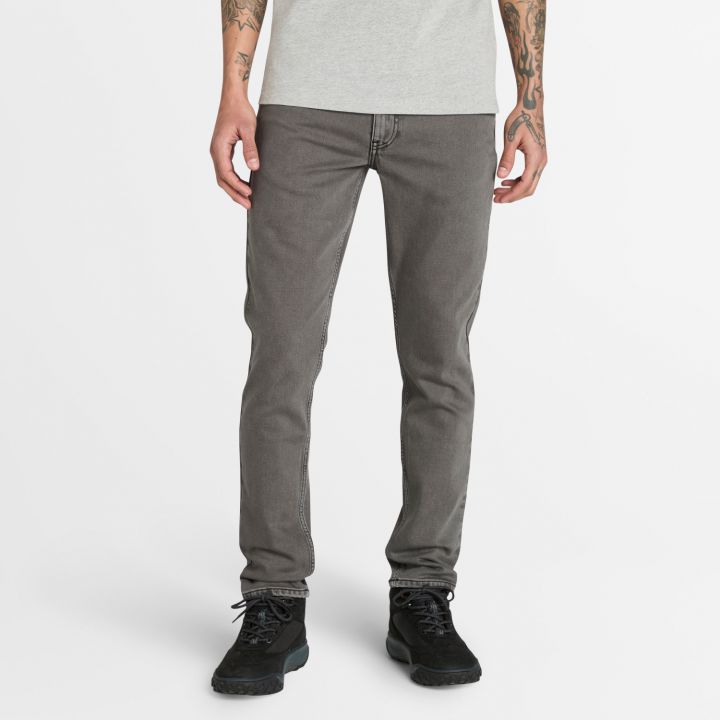 מכנסי ג’ינס גזרה ישרה לגברים