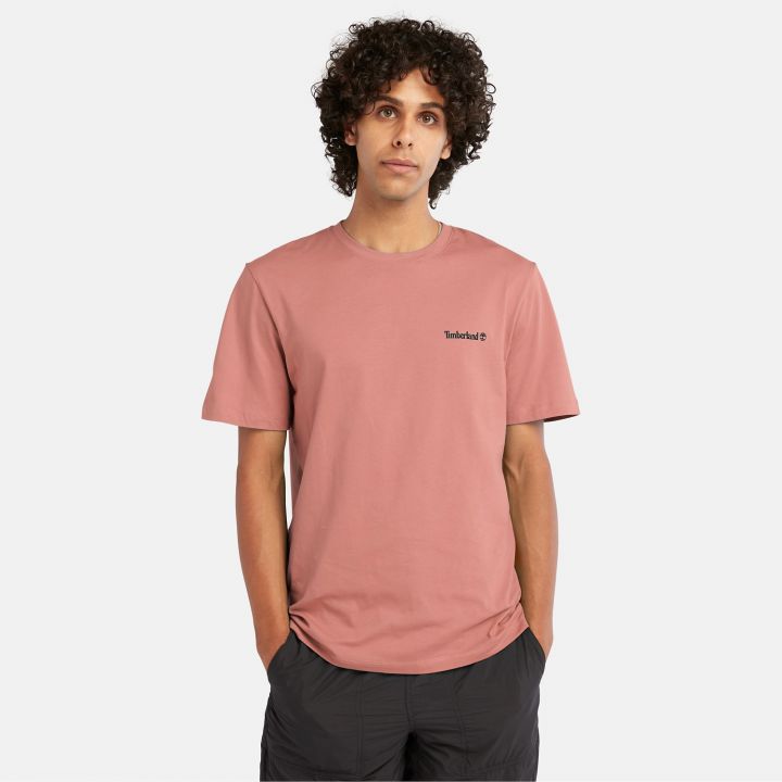 טי שירט לגבר עם הדפס מיני לוגו TIMBERLAND