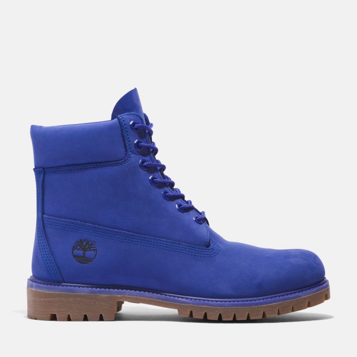מגפיים 6’ Premium Boot לגברים - בגוון כחול בהיר