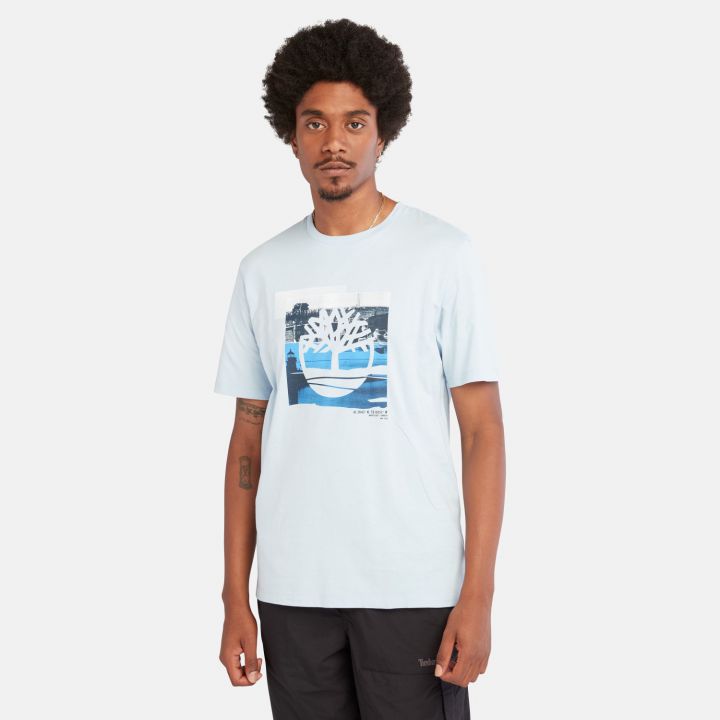חולצת טי שירט ”Coast” לוגו גרפי