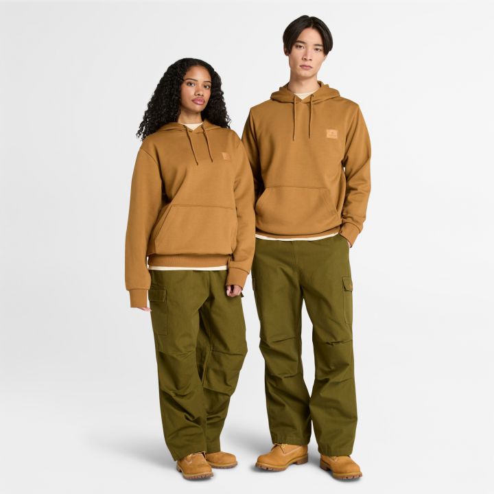 סווטשירט UNISEX עם לוגו Timberland® וקפוצ’ון