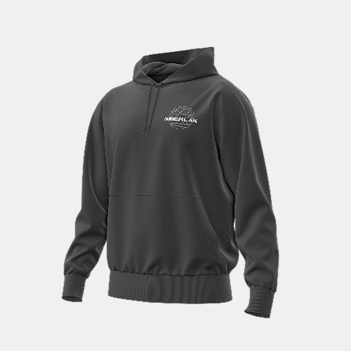 סווטשירט עם קפוצ’ון והדפס Timberland בגב לגברים