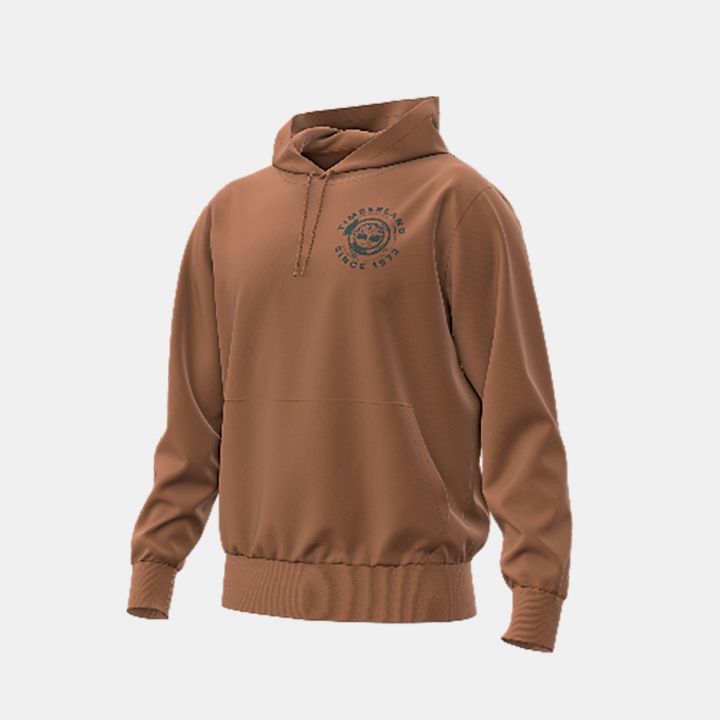 סווטשירט עם קפוצ’ון והדפס לוגו המותג Timberland בגב לגברים