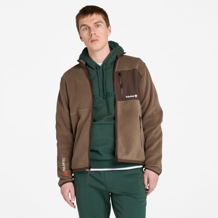 פליז Polartec® עם כיס קדמי לגבר