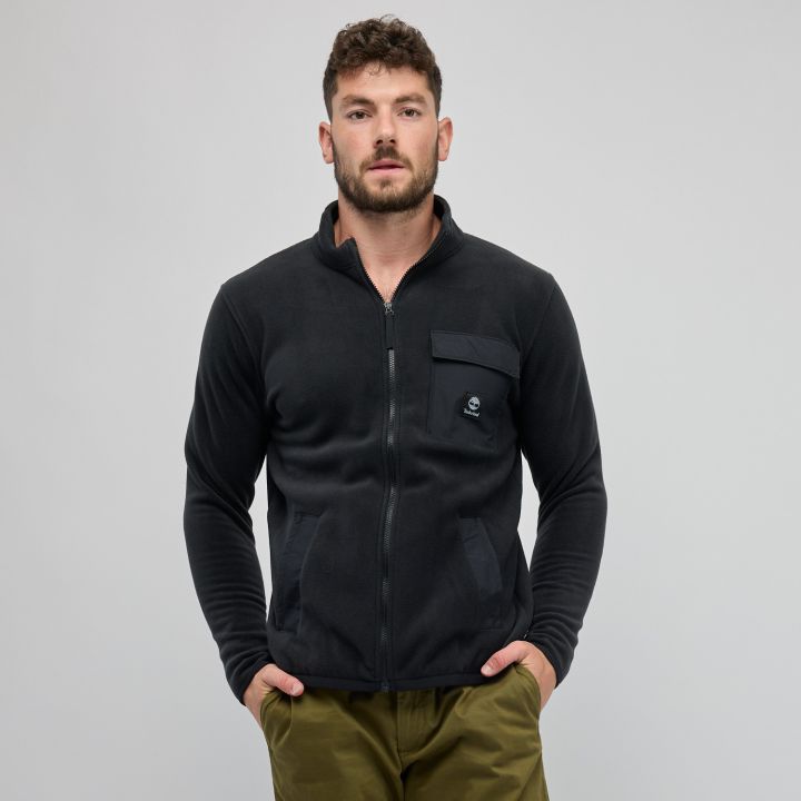 ג’קט פליז UNISEX פרימיום עם כיס קדמי