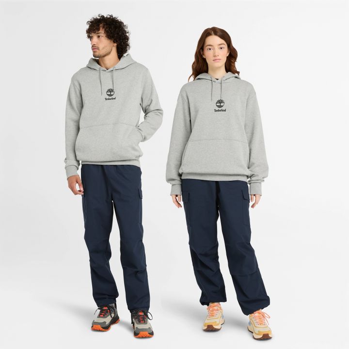 סווטשירט UNISEX עם לוגו Timberland® וקפוצ’ון