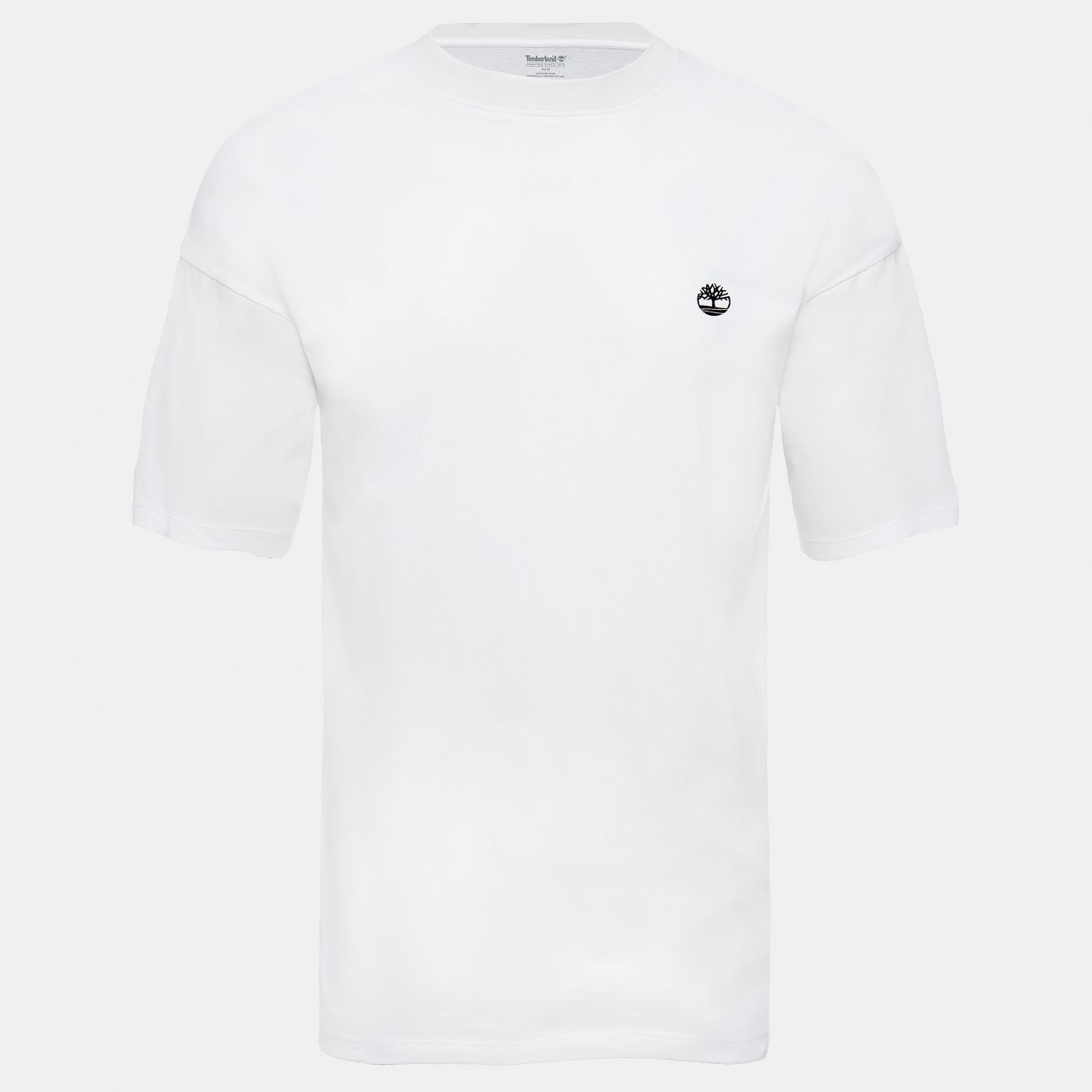 טי שירט טימברלנד עם הדפס עץ על הגב