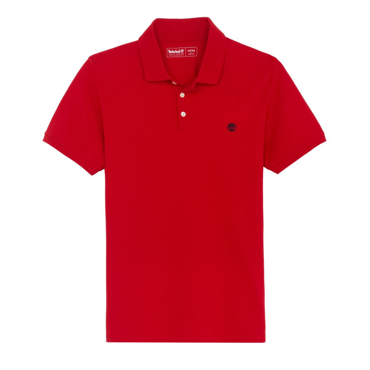 חולצת פולו בגזרת SLIM FIT עם רקמת לוגו