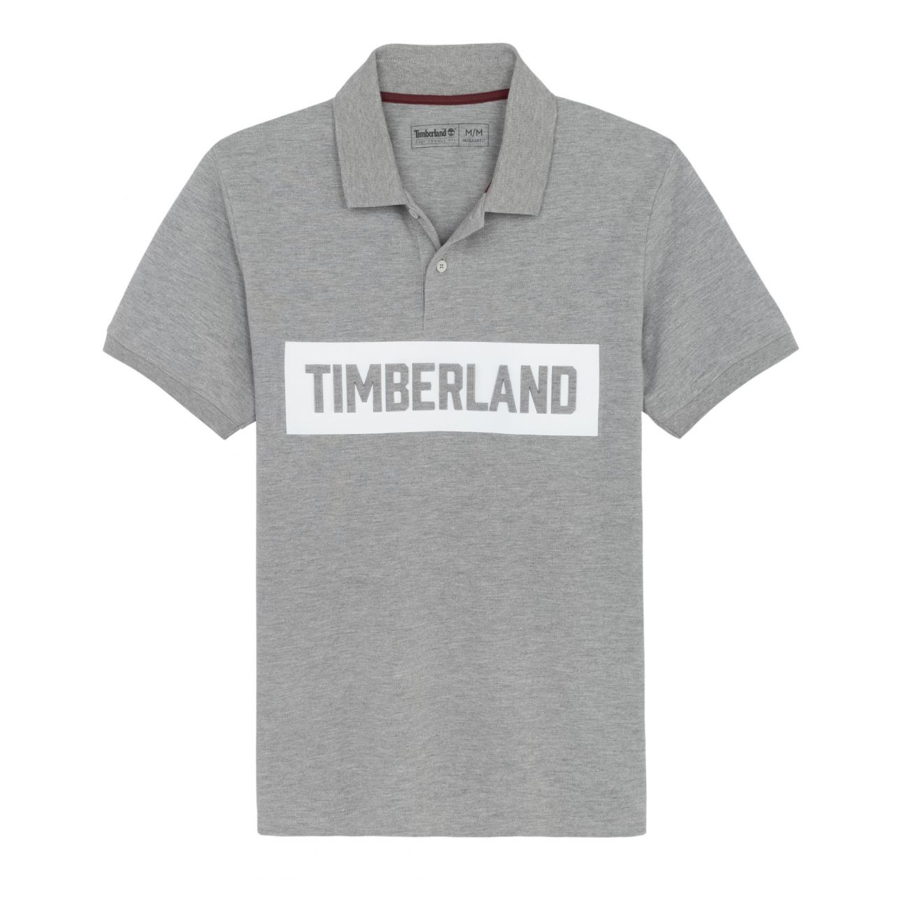 חולצת פולו בשילוב תבליט לוגו טימברלנד