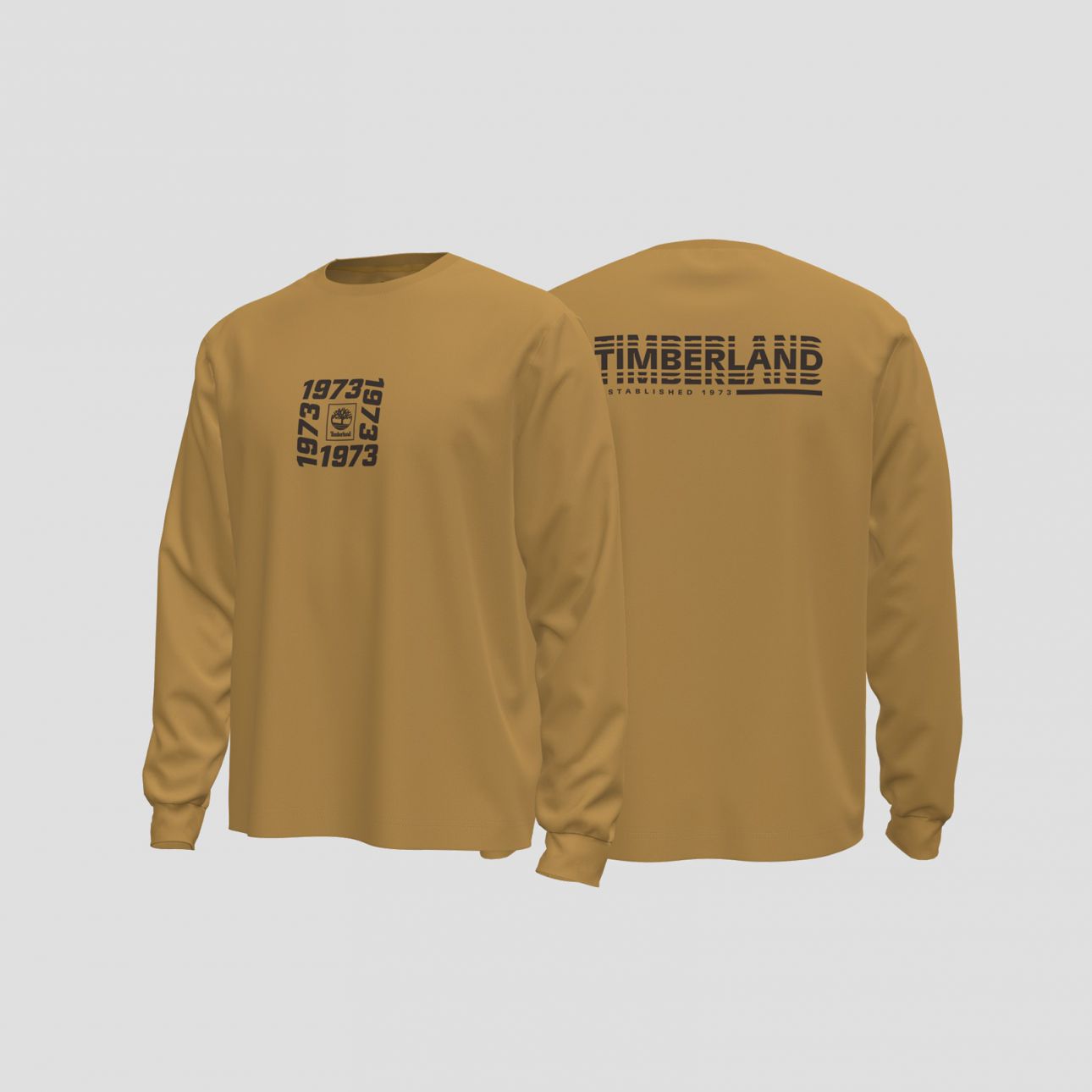 חולצת טי ארוכה עם תבליט לוגו Timberland®