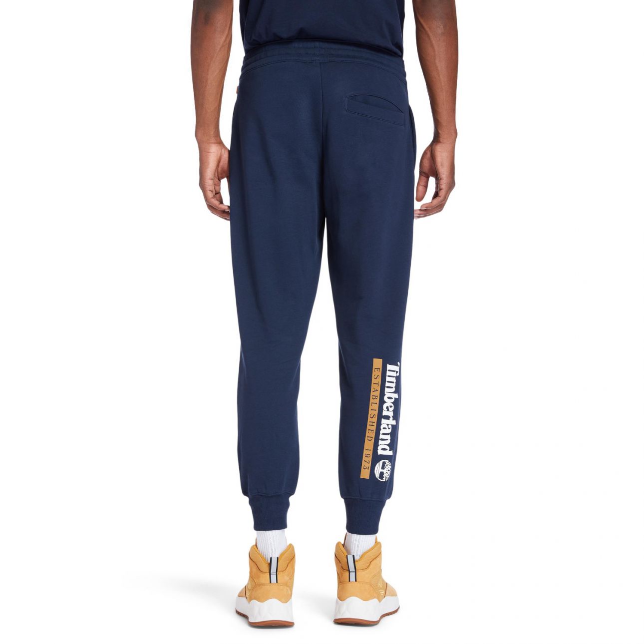 מכנסי טרנינג עם הדפס לוגו