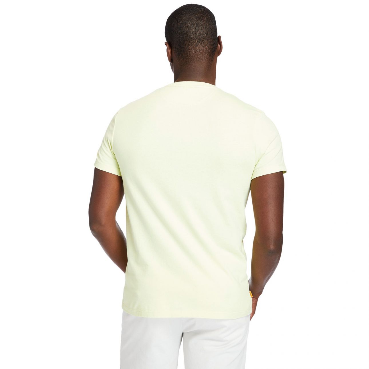 טי שירט ג’רסי מפתח עגול עם לוגו רקום