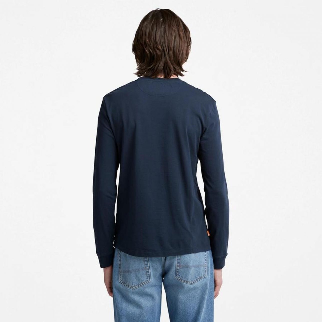 טי שירט SLIM FIT עם רקמת לוגו