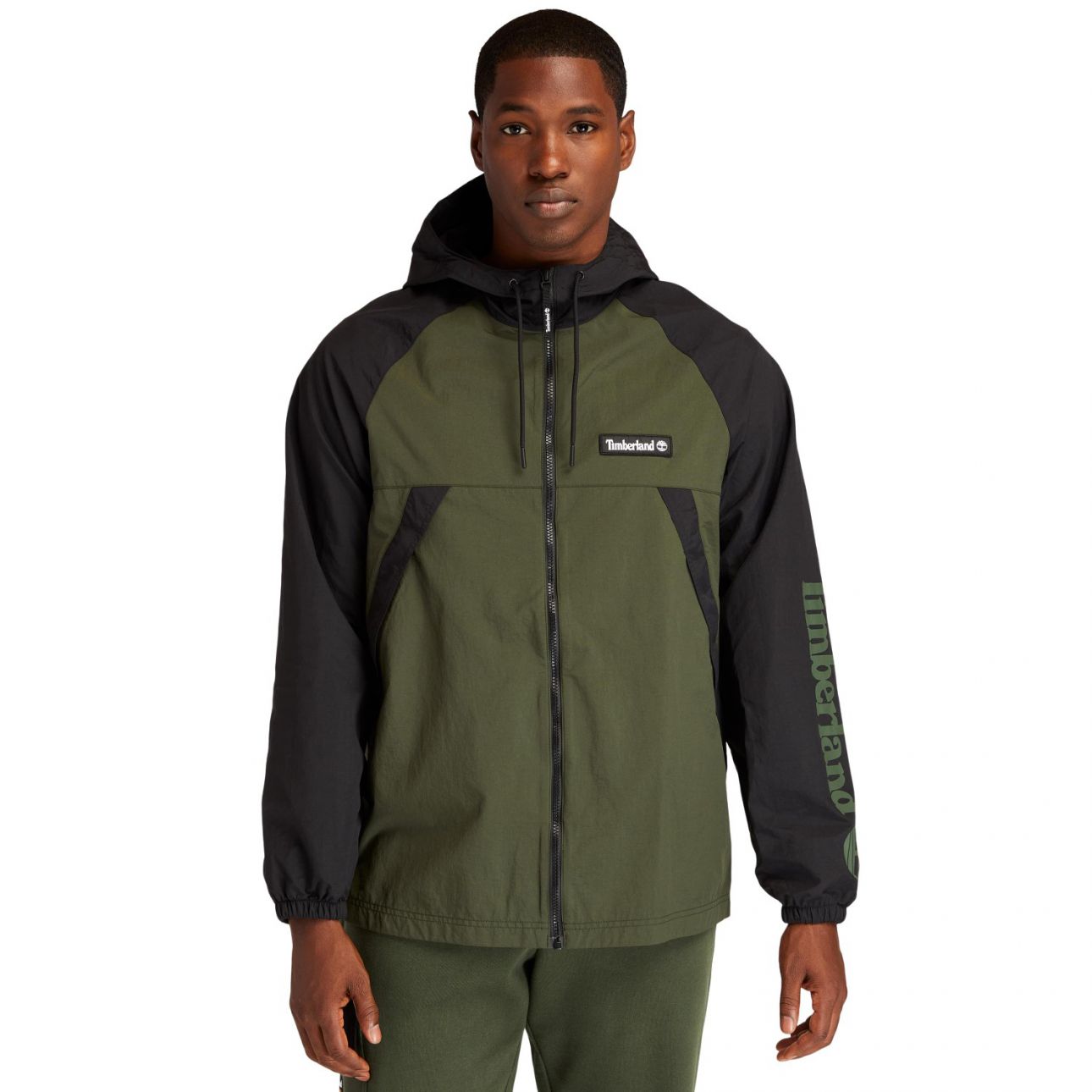 מעיל רוח עם רוכסן מלא