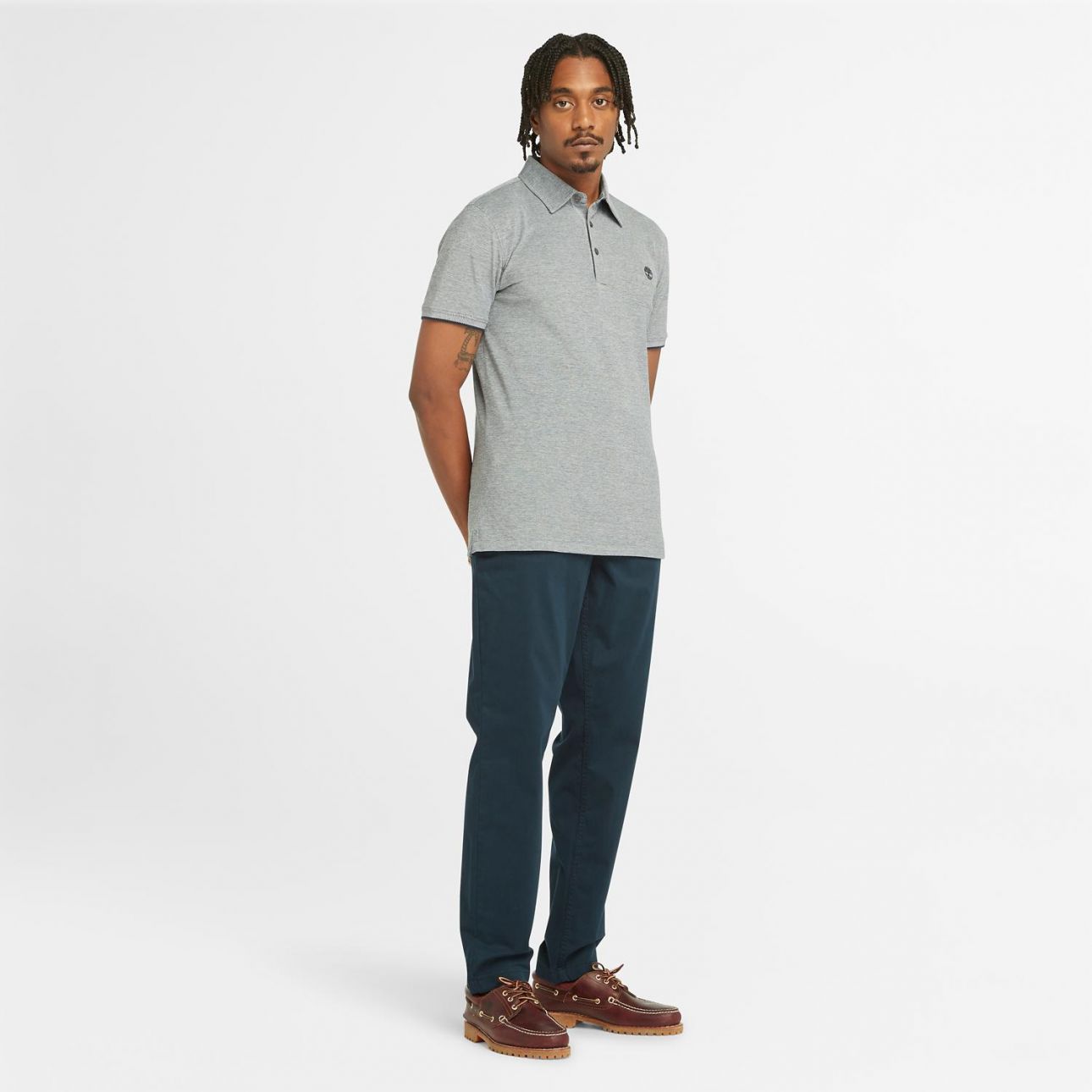 חולצת פולו OXFORD בגזרת SLIM