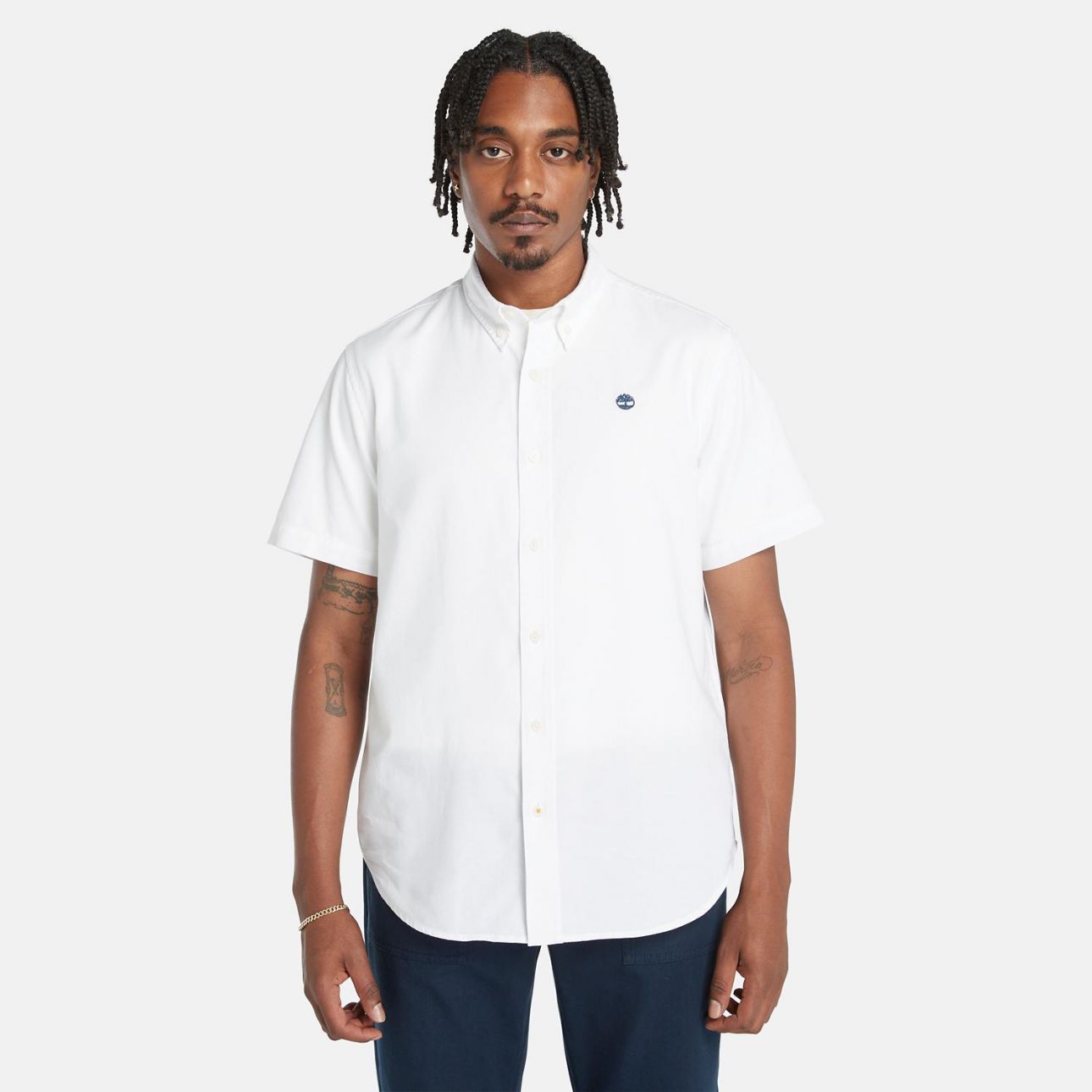 חולצה מכופתרת שרוולים קצרים REGULAR FIT