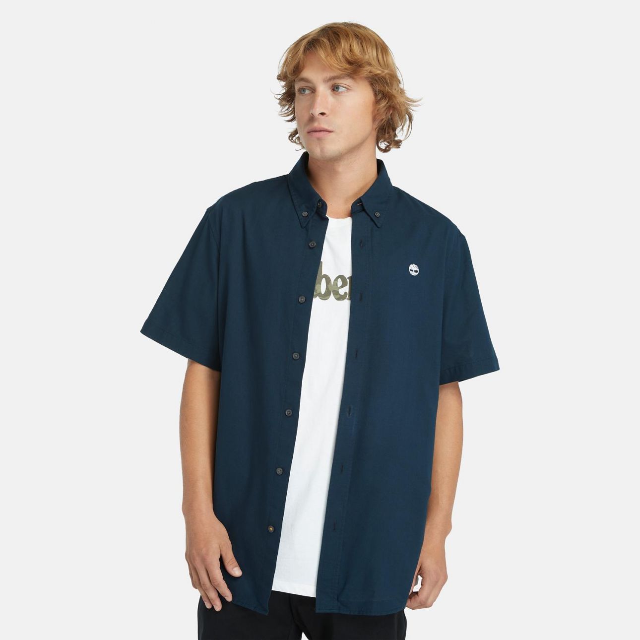 חולצה מכופתרת שרוולים קצרים REGULAR FIT