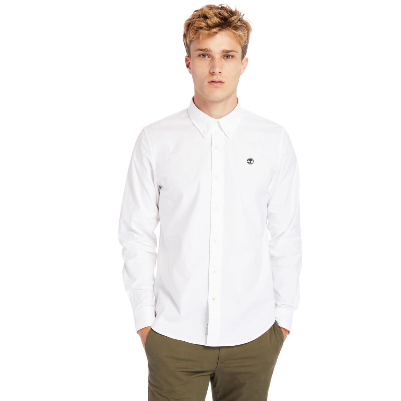 חולצה מכופתרת RIVER STRETCH גזרת SLIM