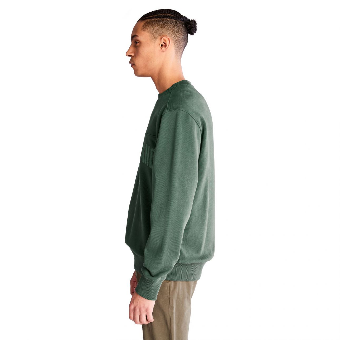 סווטשירט עם הדפס לוגו המותג