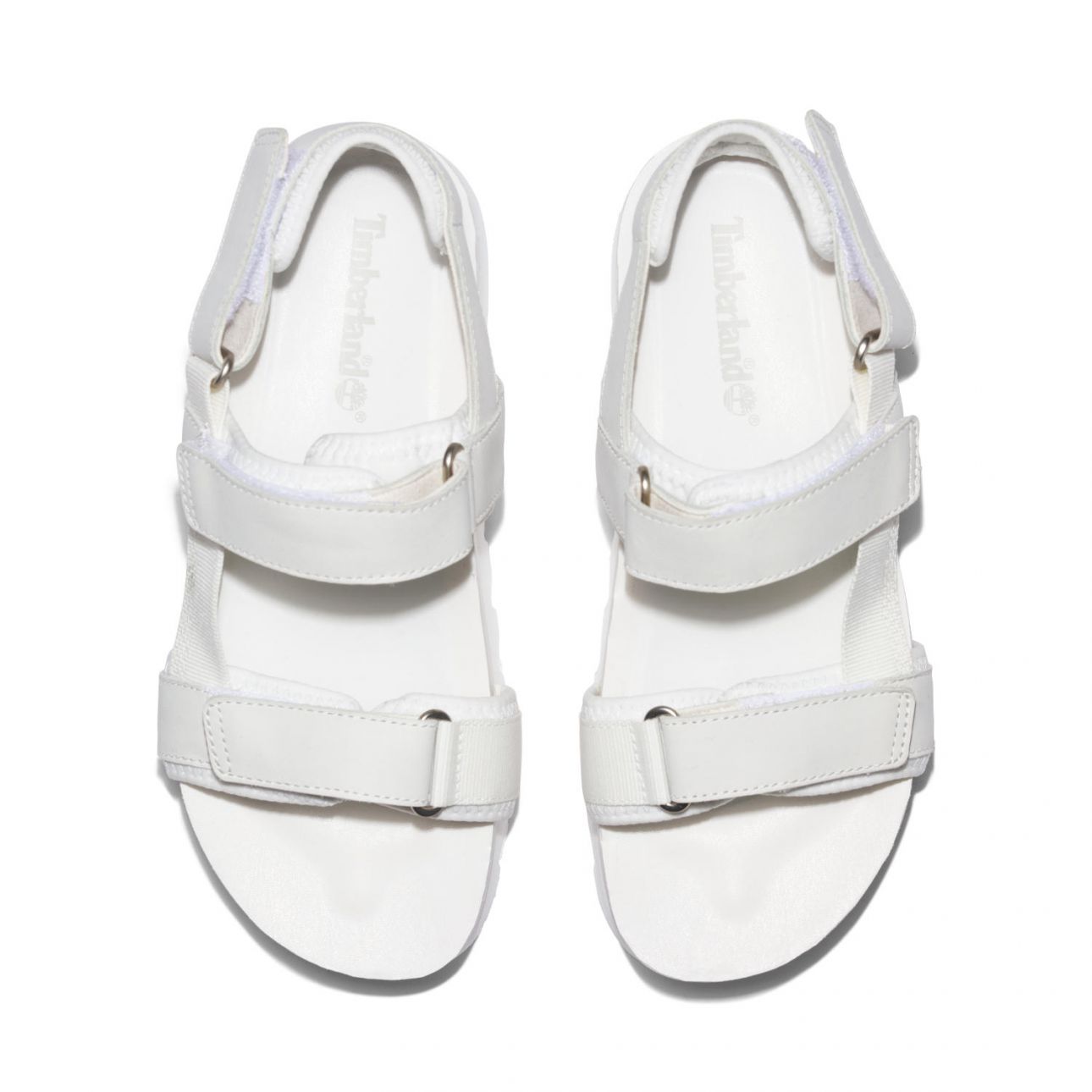 סנדלי רצועות סקוץ’ SANTA MONICA - לבן