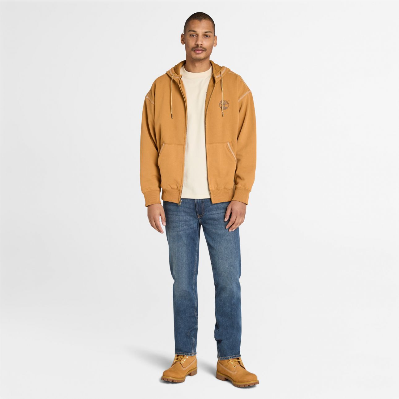 קפוצ’ון לגבר Timberland®  עם רוכסן מלא