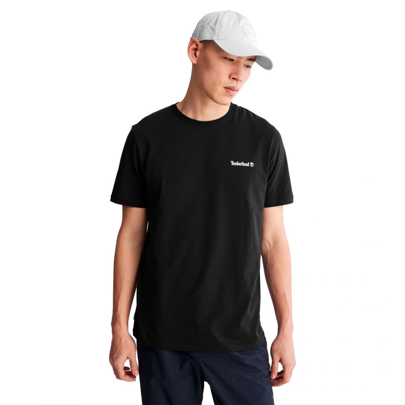 טי שירט לגבר עם הדפס מיני לוגו TIMBERLAND
