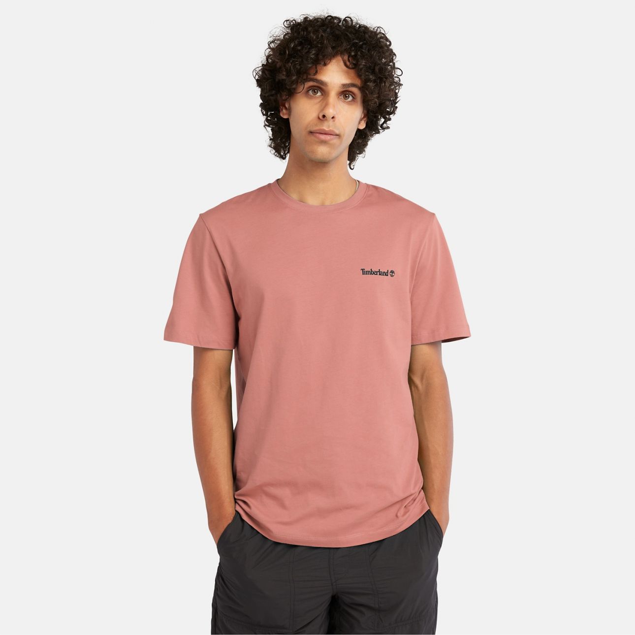 טי שירט לגבר עם הדפס מיני לוגו TIMBERLAND