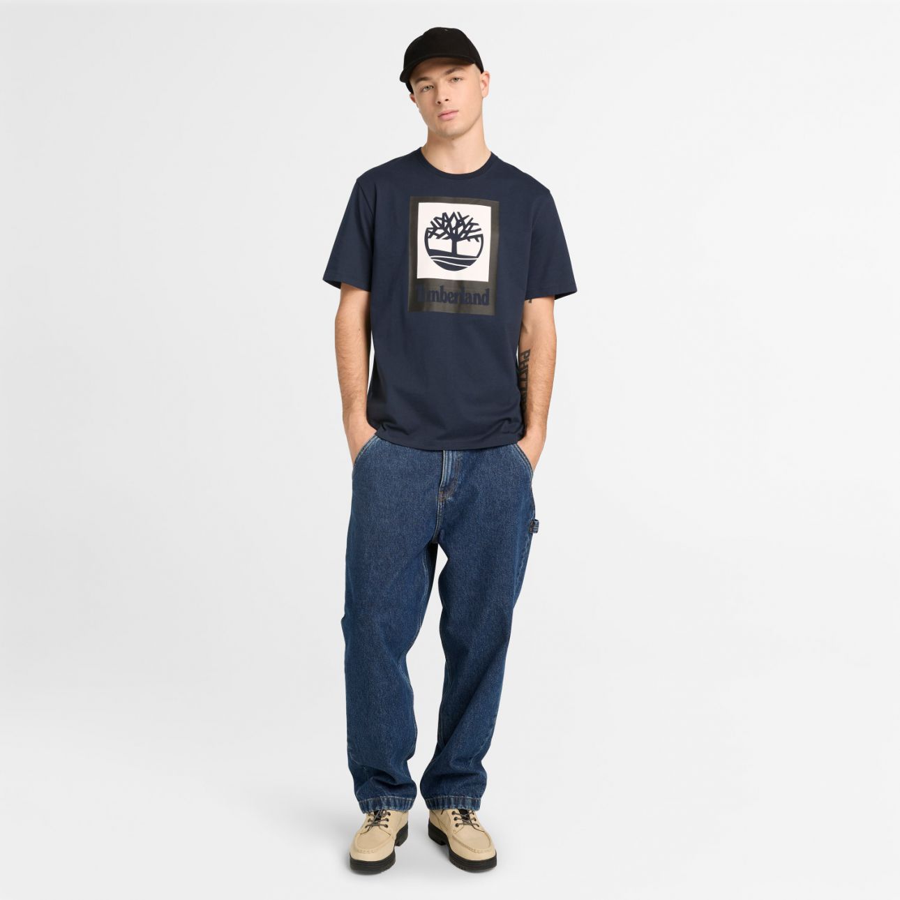 טי שירט עם הדפס Timberland יוניסקס