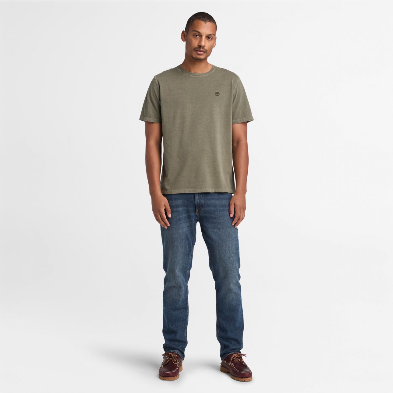 טי שירט עם לוגו Timberland לגברים