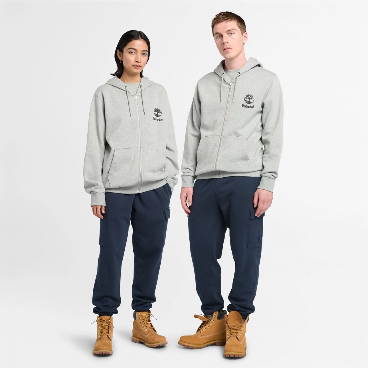 סווטשירט יוניסקס עם רוכסן מלא Timberland