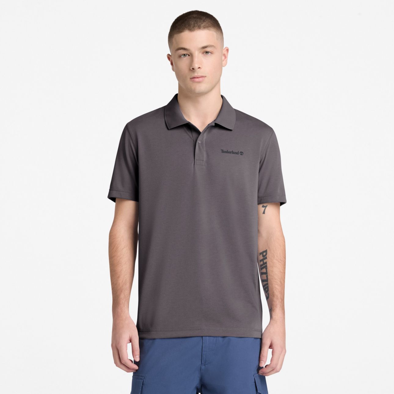 חולצת פולו קצרה לגברים REGULAR FIT