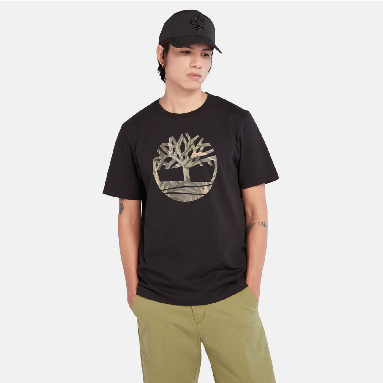 חולצת טי שירט ”העץ של טימברלנד” לגבר