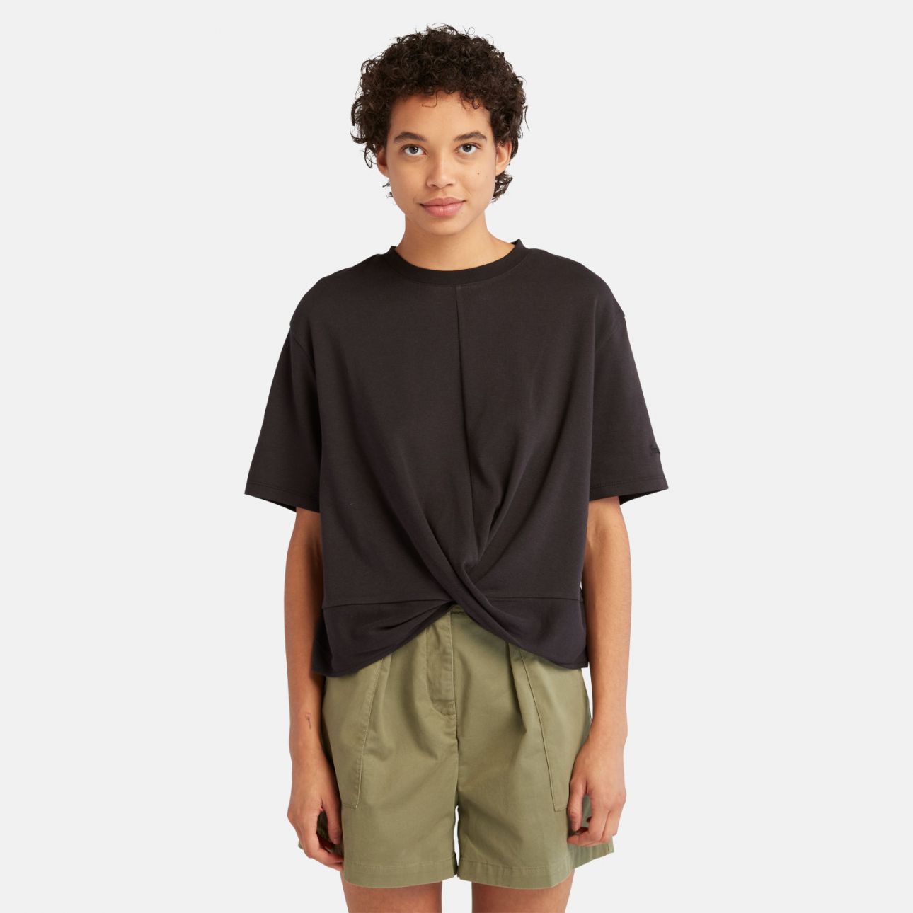 טי שירט DRAPE לנשים