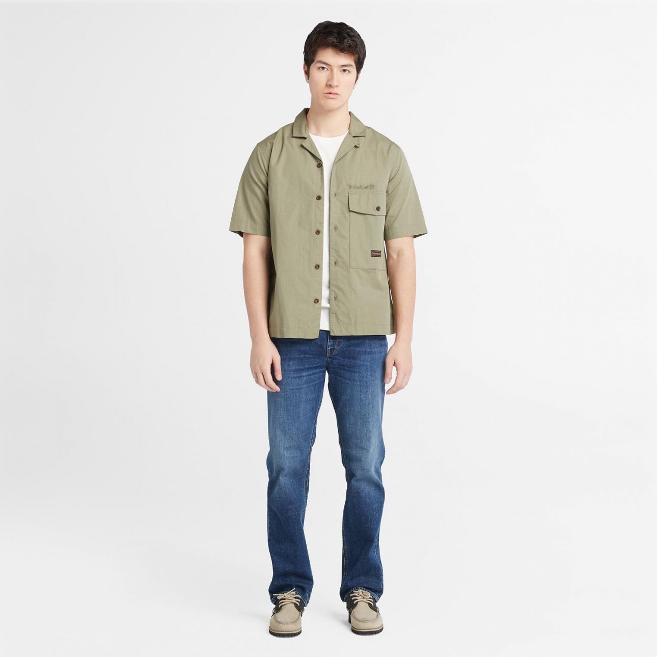 מכנסי ג’ינס בגזרה ישרה Timberland לגברים