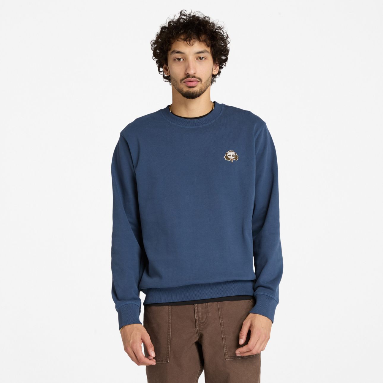 סווטשירט קלאסי חלק לגבר